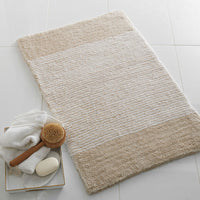 Striped Bath Rug - Jute, 21 in. x 34 in.,Jute