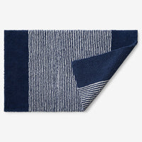 Striped Bath Rug - Navy, 21 in. x 34 in.,Navy