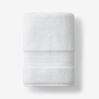 Mirage Aegean Cotton Bath Towel - White,White