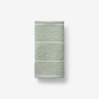 Textured Stripe Hand Towel - Green Mist,Green Mist