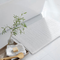 Mirage Bath Rug - White, 17 in. x 24 in.,White