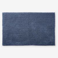 Plush Spa Solid Bath Rug - Indigo, 17 in. x 24 in.,Indigo