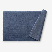 Plush Spa Solid Bath Rug - Indigo, 17 in. x 24 in.,Indigo