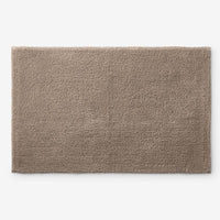 Plush Spa Solid Bath Rug - Mocha, 17 in. x 24 in.,Mocha