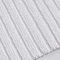 Textured Handwoven Cotton Bath Rug - Stripe, 24 in. x 40 in.,Stripe