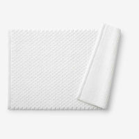 Textured Handwoven Cotton Bath Rug - Diamond, 24 in. x 40 in.,Diamond