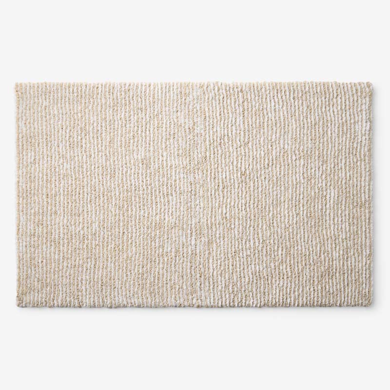 Thin Stripe Bath Rug - Jute, 17 in. x 24 in.,Jute