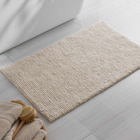 Thin Stripe Bath Rug - Jute, 17 in. x 24 in.,Jute