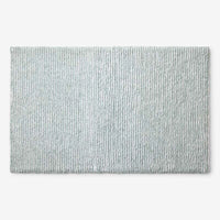 Thin Stripe Bath Rug - Sea Spray, 17 in. x 24 in.,Sea Spray