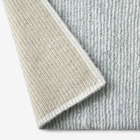 Thin Stripe Bath Rug - Sea Spray, 17 in. x 24 in.,Sea Spray