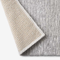 Thin Stripe Bath Rug - Silver, 17 in. x 24 in.,Silver
