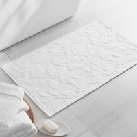 Flatwoven Textured Bath Mat - Leaves, 24 in. x 40 in.,Leaves