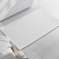 Flatwoven Textured Bath Mat - Diamond, 24 in. x 40 in.,Diamond