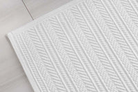 Flatwoven Textured Bath Mat - Stripe, 24 in. x 40 in.,Stripe