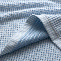 Textured Dot Hand Towel - Blue,Blue