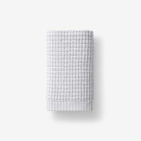 Textured Dot Hand Towel - Silver,Silver