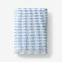 Textured Dot Bath Towel - Blue,Blue