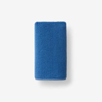 Reversible Solid Hand Towel - Blue,Blue