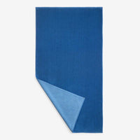 Reversible Solid Hand Towel - Blue,Blue