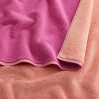 Reversible Solid Hand Towel - Magenta,Magenta