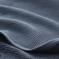 Waffle Hand Towel - Denim Blue,Denim Blue