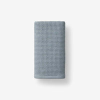 Waffle Hand Towel - Smoky Blue,Smoky Blue