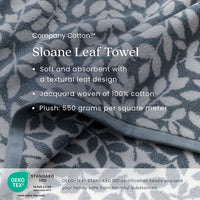 Sloane Hand Towel - Leaf,Leaf