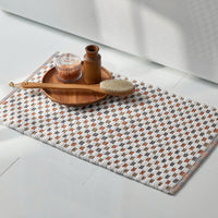 Checkered Bath Rug - Multi, 21 in. x 34 in.,Multi