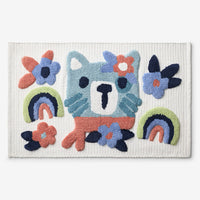 Tufted Bath Rug - Cats, 21 in. x 34 in.,Cats