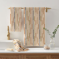 Stripe Velour Bath Towel - Multi,Multi