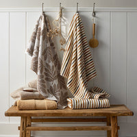 Stripe Velour Bath Towel - Multi,Multi