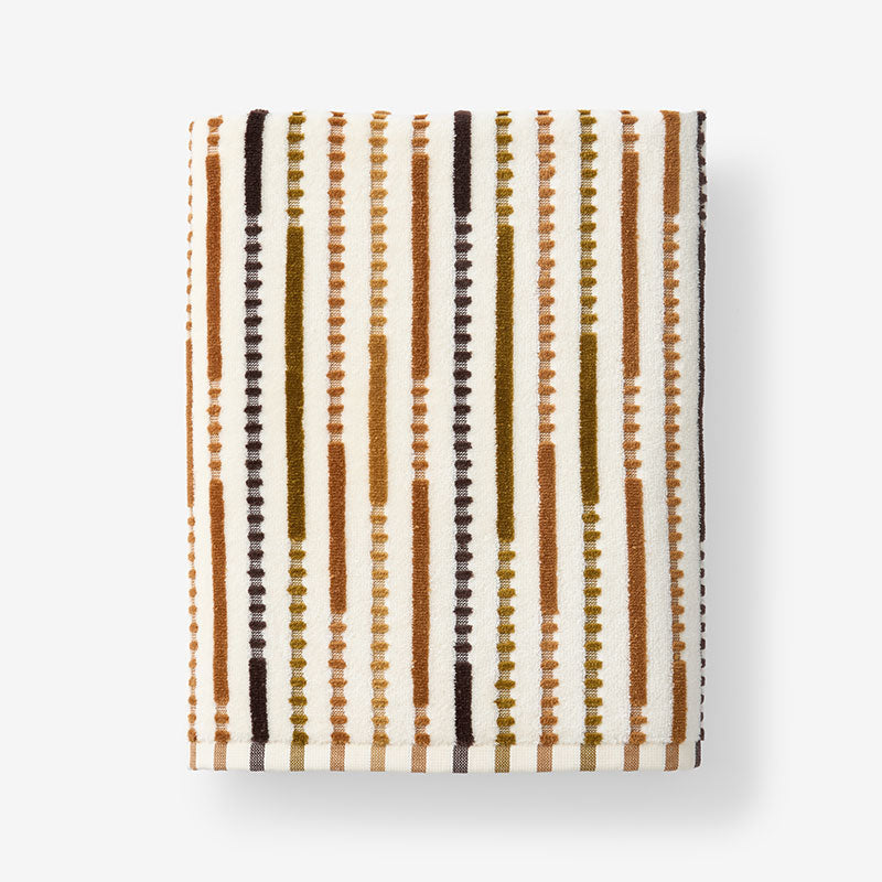 Stripe Velour Bath Towel - Multi,Multi