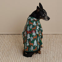 Family Flannel Pet Pajamas - Deer Path, XXL,Deer Path