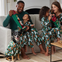 Family Flannel Pet Pajamas - Deer Path, XXL,Deer Path
