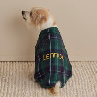 Family Flannel Pet Pajamas - Pine Plaid, XXL,Pine Plaid