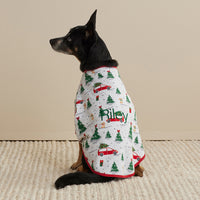 Family Flannel Pet Pajamas - Holiday Haul, XXL,Holiday Haul