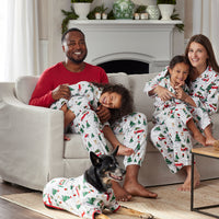 Family Flannel Pet Pajamas - Holiday Haul, XXL,Holiday Haul