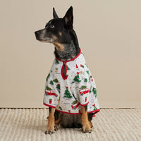 Family Flannel Pet Pajamas - Holiday Haul, XXL,Holiday Haul