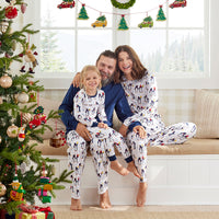 Family Printed Peruvian Cotton Women's Pajama Set - Joyful Penguins, XXL,Joyful Penguins