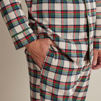 Family Flannel Men's Button-Down Pajama Set - Idyllwild, XXXL,Idyllwild