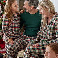 Family Flannel Men's Jogger Pants Pajama Set - Idyllwild, XL,Idyllwild