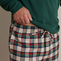 Family Flannel Men's Jogger Pants Pajama Set - Idyllwild, XL,Idyllwild