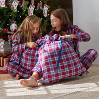 Family Flannel Kid's Button-Down Pajama Set - Nantucket, 3T,Nantucket
