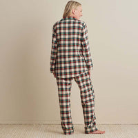 Family Flannel Women's Button-Down Pajama Set - Idyllwild, XXXL,Idyllwild