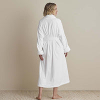 Velour Terry Unisex Robe - White, XXL,White