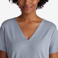 Pima Cotton Nightgown - Black, XS,Black