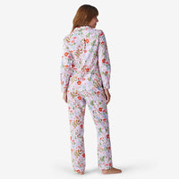 Poplin Women's Pajama Set - Strawberry Fields, L,Strawberry Fields