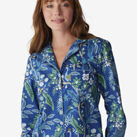 Poplin Women's Nightshirt - Peacock, XS,Peacock
