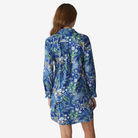 Poplin Women's Nightshirt - Peacock, XS,Peacock