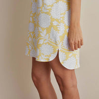 Printed Pima Cotton Women's Nightgown - Avignon, M,Avignon
